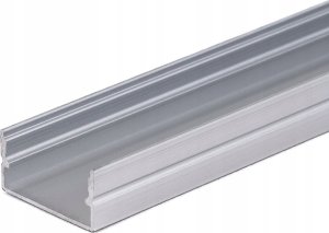 V-TAC Profil Aluminiowy V-TAC 2mb Anodowany, Klosz Mleczny, Na dwie taśmy 18,5mm VT-8202 1