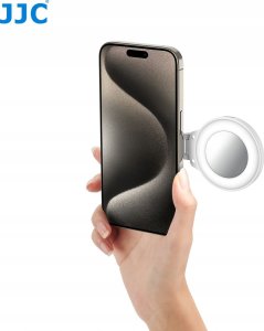 JJC Lampa LED do smartfona JJC MSL-1 WHITE z magnetycznym mocowaniem 11