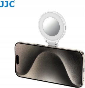 JJC Lampa LED do smartfona JJC MSL-1 WHITE z magnetycznym mocowaniem 7