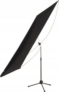 Aurora Panel Aurora 2w1 100x180cm Czarny / Biały 6