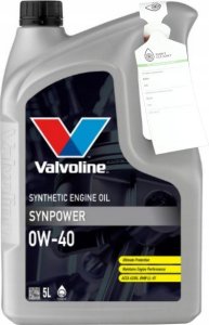 Valvoline Olej silnikowy SYNPOWER 0W40 5L 3