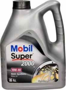 Mobil Alyva SUPER 2000x1 10W/40 pusiau sintetinė varikliams 4 L 1