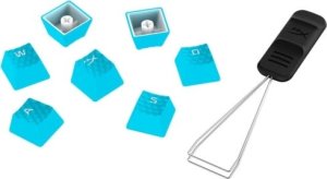 HyperX HyperX Rubber Keycaps - Mėlyna (US) 1