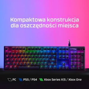 Klawiatura HyperX Alloy Origins HyperX Aqua (639N5AA#ABA) 8