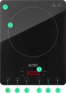 First Austria Indukcyjna płyta grzewcza FIRST 5095-2 17
