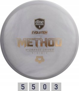 Discmania Diskgolfo diskas Midrange Driver HARD EXO METHOD Evolution Pilkas 1