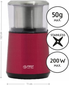 First First Austria Elektr. kavamalė su smulkintuvu FIRST 5486-2-RE 10