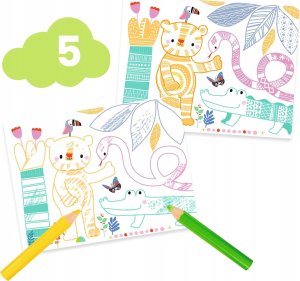 Djeco Zestaw różnych prac - Mysz i przyjaciele 5