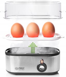 Jajowar First TZS First Austria Egg Boiler, Stainless Steel, 210W, Buzzer, 3 Eggs FA-5115-2 1