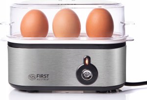 Jajowar First TZS First Austria Egg Boiler, Stainless Steel, 210W, Buzzer, 3 Eggs FA-5115-2 2