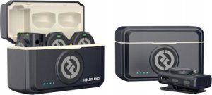 Mikrofon Hollyland HOLLYLAND LARK M2 COMBO – BEVIELIS LAVALIER MIKROFONAS (DUO, SHINECHARCOAL) 2