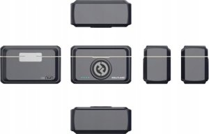 Mikrofon Hollyland HOLLYLAND LARK M2 COMBO – BEVIELIS LAVALIER MIKROFONAS (DUO, SHINECHARCOAL) 3