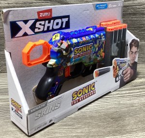 XShot XSHOT žaislinis šautuvas Sonic The Hedgehog 8vnt., asort., 36679 2