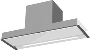 Okap Cata CATA | Hood | RENOVA PURE AIR MNV90 GWH | Canopy | Width 90 cm | Mechanical control | LED | Stainless steel 1