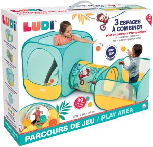 Ludi LUDI tunel do zabawy, namiot, Safaris 2