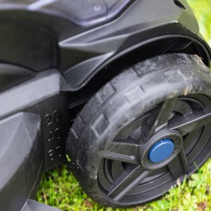 Kosiarka akumulatorowa Scheppach Akumuliatorinė vejapjovė BC-MP320-X 20V, korpusas, Scheppach 6