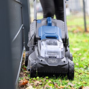 Kosiarka akumulatorowa Scheppach Akumuliatorinė vejapjovė BC-MP320-X 20V, korpusas, Scheppach 10