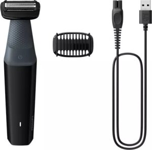 Philips Philips | Hair clipper for body | BG3017/01 | Cordless | Wet & Dry | Number of length steps 1 | Juodas 1