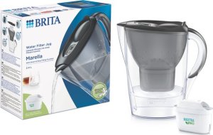 Dzbanek filtrujący Brita Marella Cool Graphite, 2,4 l + filtr do wody BRITA Maxtra Pro 1