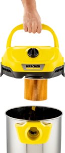 Odkurzacz przemysłowy Karcher Odkurzacz do czyszczenia na sucho i mokro WD 2 PLUS S V-15/4/18/C (YSY) 3