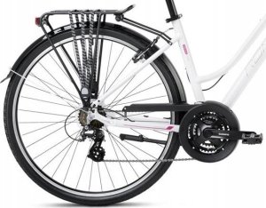 Romet Rower Gazela 1 2024 white-violet-20" / L (Dydis: 20" / L) 2