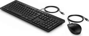 Klawiatura + mysz HP HP 225 USB Wired Mouse Keyboard Combo - Black - EST 1