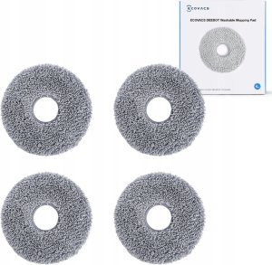 Ecovacs Ecovacs Washable mopping pads for OZMO Turbo mopping systems of T30/T30S Family, 2 sets/box | DCC020042 1