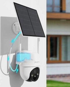 Kamera IP Arenti Arenti Arenti GO2T-SP2 Outdoor PT Baterija Rechargeable Wi-Fi 2K Camera 3