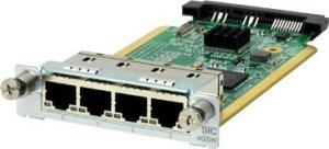 Switch HP HPE FlexNetwork Module MSR 4-port Gig-T Switch SIC 1