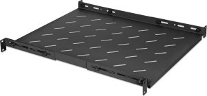 Uchwyt do komputera Intellinet Network Solutions INTELLINET 48,26cm 19Zoll Fachboden verstellbare Schienen 550-750mm Fl�che 550mm f�r Schrank 800mm tief 1HE 20kg Traglast schwarz 2
