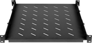Uchwyt do komputera Intellinet Network Solutions INTELLINET 48,26cm 19Zoll Fachboden verstellbare Schienen 550-750mm Fl�che 550mm f�r Schrank 800mm tief 1HE 20kg Traglast schwarz 3