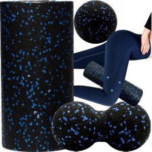 ER4 ROLLER WAŁEK PIŁECZKA DUOBALL DO MASAŻU ROLOWANIA CIAŁA PLECÓW NÓG RĄK EPP 2