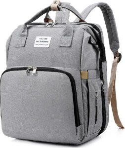 ER4 PLECAK MAMY TORBA ORGANIZER PRZEWIJAK ŁÓŻECZKO ŁÓŻKO TURYSTYCZNE 5w1 3