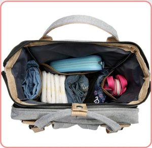 ER4 PLECAK MAMY TORBA ORGANIZER PRZEWIJAK ŁÓŻECZKO ŁÓŻKO TURYSTYCZNE 5w1 4