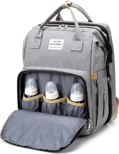 ER4 PLECAK MAMY TORBA ORGANIZER PRZEWIJAK ŁÓŻECZKO ŁÓŻKO TURYSTYCZNE 5w1 6