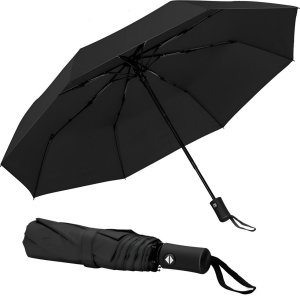 ER4 PARASOL AUTOMATYCZNY AUTOMAT DUŻA PARASOLKA SKŁADANA XXL MOCNA + POKROWIEC 5