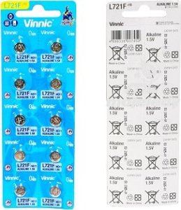Vinnic Bateria zegarkowa 721 VINNIC AG11 10BL 1