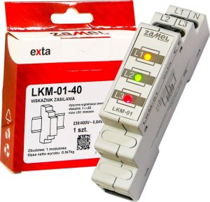 Zamel Kontrolka LED 3 fazowa 230-400V AC LKM-01-40 EXT 1
