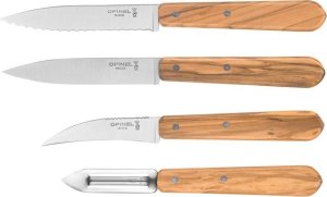 Opinel Opinel Zestaw Essentials Olivewood Box Set 1