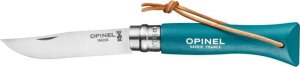 Opinel Opinel Nóż Colorama 06 Turquoise rzemień 1