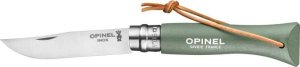 Opinel Opinel Nóż Colorama 06 Sage rzemień 1