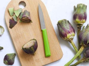 Opinel Opinel Les Essentiels Nóż Serrated Green 2