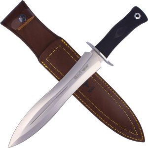 Muela Nóż Muela Remate Rubber Black, Satin 245mm (BW-24G 3