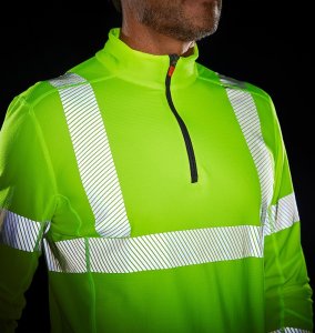 Helly Hansen Koszulka Helly Hansen Lifa Active Hi Vis Half Zip 1