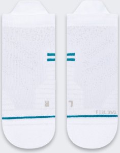 Stance Skarpety Biegowe Stance Athletic Tab 1 par White 2