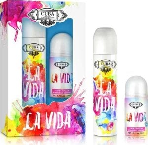 Cuba Cuba La Vida For Women edp 100ml + roll-on 50ml 1