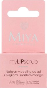 Miya MIYA MyLIPscrub naturalny peeling do ust z olejkami i masłem mango 10g 1