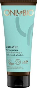 Only Bio Onlybio Anti Acne normalizująca pasta złuszczająca Pestki moreli & Szałwia 75ml 1