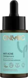 Only Bio OnlyBio Anti Acne serum zwężające pory serum nocne Niacynamid & Kwas Azelainowy 30ml 1