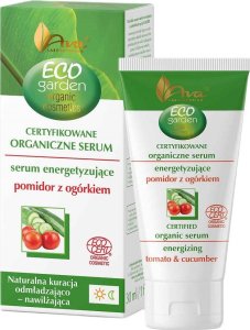 Ava Eco Garden certyfikowane organiczne serum odmładzające pomidor z ogórkiem 35+ 30ml 1